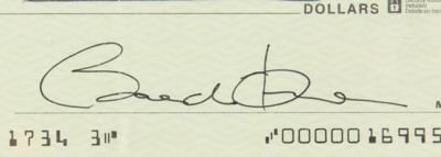 Lot #62 Barack Obama Signed Check - PSA GEM MT 10 - Image 2