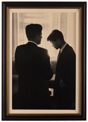 Lot #15 John and Robert Kennedy Original Oversized Photograph by Jacques Lowe - Image 2