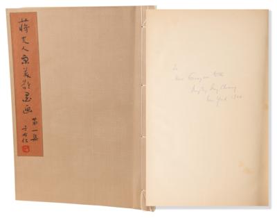 Lot #224 Madame Chiang Kai-shek Signed 'Paintings' Book and Typed Letter Signed - Image 1