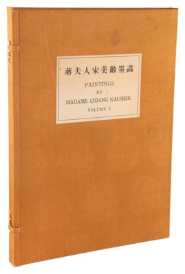 Lot #224 Madame Chiang Kai-shek Signed 'Paintings' Book and Typed Letter Signed - Image 5