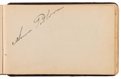 Lot #570 Harry Houdini Signed Autograph Book - “‘Love Laughs at Locksmiths,’ so does Harry Handcuff Houdini" - Image 3