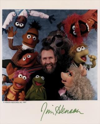 Lot #644 Jim Henson Signed Photograph - Image 1