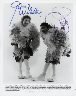 Lot #748 Gene Wilder and Richard Pryor Signed Photograph - Image 1