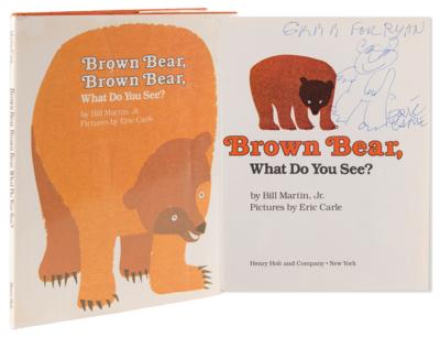 Lot #448 Eric Carle Signed Book - Brown Bear, Brown Bear, What Do You See? - Image 1