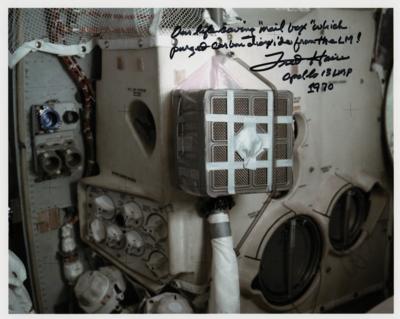 Lot #393 Fred Haise Signed Photograph - Image 1