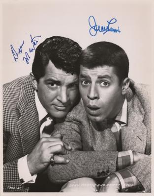 Lot #673 Dean Martin and Jerry Lewis Signed Photograph - Image 1