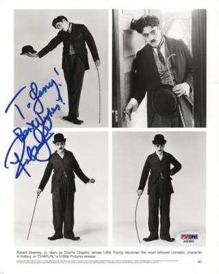 Lot #618 Robert Downey, Jr. Signed Photograph - Image 1