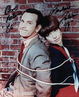 Lot #631 Get Smart: Don Adams and Barbara Feldon Signed Photograph - Image 1