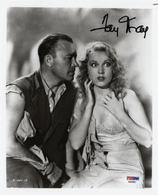 Lot #753 Fay Wray Signed Photograph - Image 1