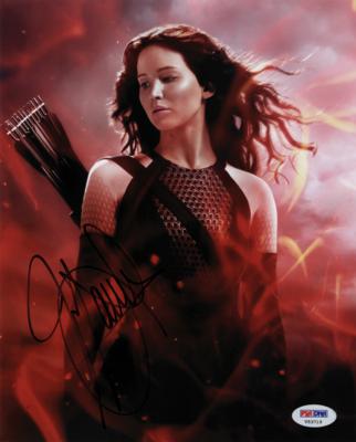 Lot #660 Jennifer Lawrence Signed Photograph - Image 1