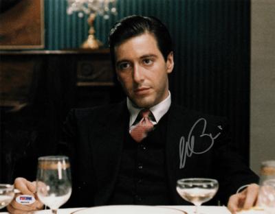 Lot #695 Al Pacino Signed Photograph - Image 1