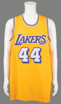 Lot #792 Jerry West Signed Basketball Jersey - Image 2