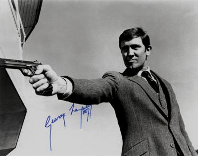 Lot #661 James Bond: George Lazenby Signed Photograph - Image 1