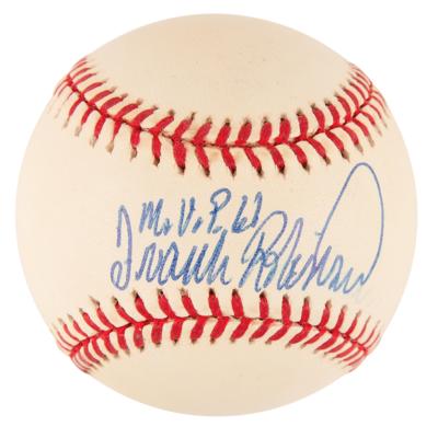 Lot #788 Frank Robinson Signed Baseball - Image 1