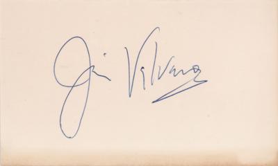 Lot #791 Jim Valvano Signature - Image 1