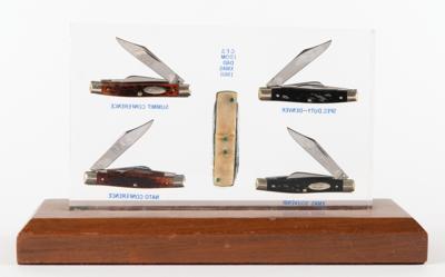 Lot #88 Dwight D. Eisenhower (5) Gift Pocketknives - From the Family Collection of Brig. Gen. Robert L. Schulz - Image 2