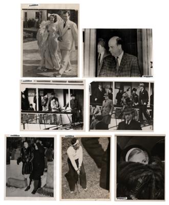 Lot #221 Al Capone: (8) Photographs of Capone, Wife, and Son - Image 1