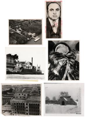 Lot #220 Al Capone: (6) Photographs of Capone,