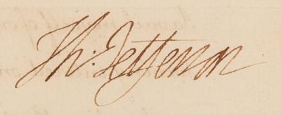 Lot #2 Thomas Jefferson Historic 1790 Letter Signed on Entering “the Duties of the Department of State” - Image 4