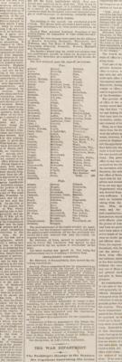 Lot #103 Andrew Johnson Impeachment: The New York Times from February 25, 1868 - Image 4