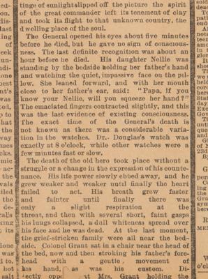 Lot #99 U. S. Grant: The New-York Tribune from July 24, 1885 - The Death of an American President - Image 5