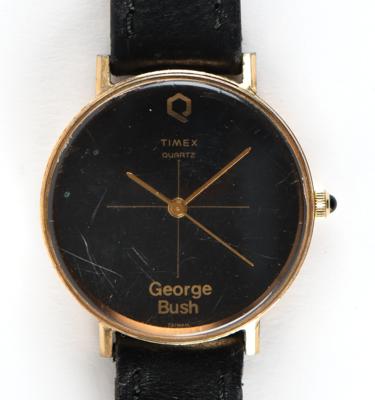 Lot #61 George Bush Autograph Letter Signed as President and Timex Watch Gifted to Republican Congressman Bill Young - Image 4