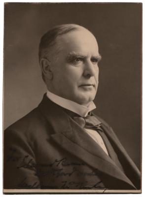 Lot #123 William McKinley Signed Photograph - Image 1