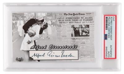 Lot #450 Alfred Eisenstadt Signature - Image 1