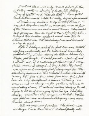 Lot #264 Lee Harvey Oswald: Maurice 'Nick' McDonald Autograph Manuscript Signed - “The Arrest and Capture of Lee Harvey Oswald" - Image 2