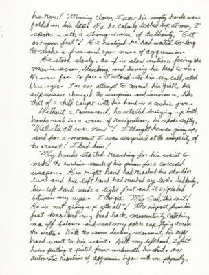 Lot #264 Lee Harvey Oswald: Maurice 'Nick' McDonald Autograph Manuscript Signed - “The Arrest and Capture of Lee Harvey Oswald" - Image 3