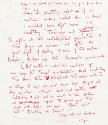 Lot #512 Thornton Wilder Autograph Letter Signed - Image 2