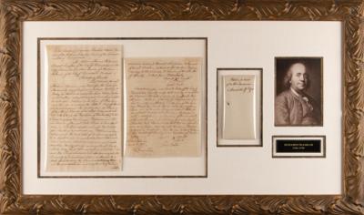 Lot #147 Benjamin Franklin Document Signed as President of Pennsylvania, Overseeing an Early Bankruptcy Case (1787) - Image 2