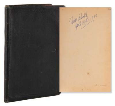 Lot #565 Roscoe 'Fatty' Arbuckle Handwritten Comedy Reference Notebook - Filled with Lyrics, One-Liners, and Witticisms - Image 1