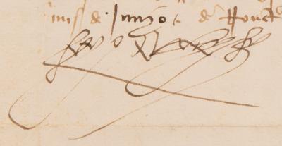 Lot #175 Ferdinand and Isabella Document Signed, Relating to the Expulsion of Jews from Spain - Image 3