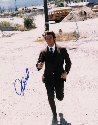 Lot #619 Clint Eastwood Signed Photograph as Dirty Harry - Image 1