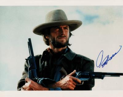 Lot #620 Clint Eastwood Signed Photograph - Image 1