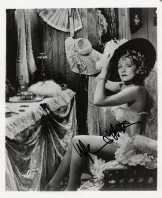 Lot #615 Marlene Dietrich Signed Photograph - Image 1