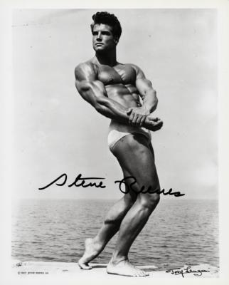 Lot #703 Steve Reeves Signed Photograph - Image 1