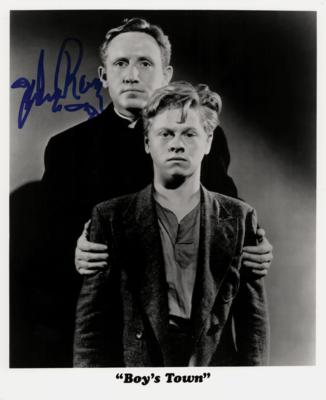 Lot #707 Mickey Rooney Signed Photograph - Image 1