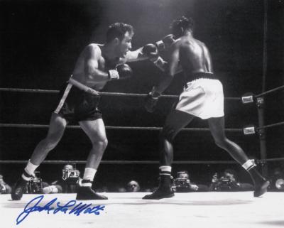 Lot #780 Jake LaMotta Signed Photograph - Image 1