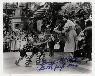 Lot #752 Wizard of Oz: Jerry Maren Signed Photograph - Image 1