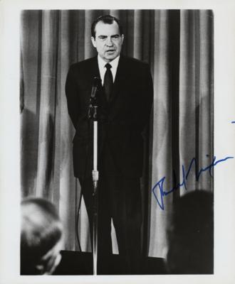 Lot #128 Richard Nixon Signed Photograph - Image 1