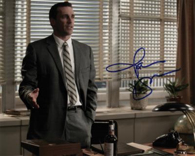 Lot #637 Jon Hamm Signed Photograph - Image 1