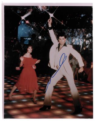 Lot #739 John Travolta Signed Photograph - Image 1