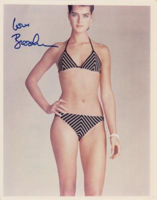 Lot #716 Brooke Shields Signed Photograph - Image 1