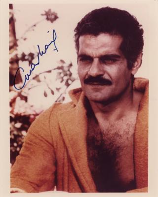 Lot #715 Omar Sharif Signed Photograph - Image 1