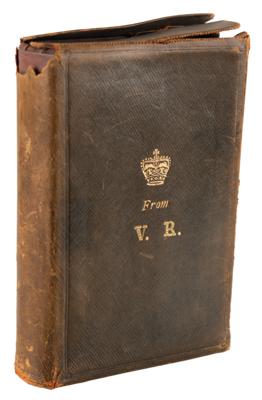 Lot #287 Queen Victoria Signed Book - The Life of The Prince Consort - Royal Gift Presented at Christmas, 1877 - Image 3