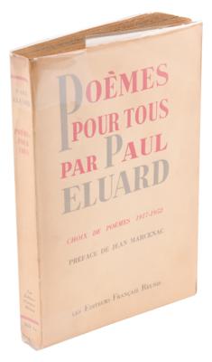 Lot #440 Pablo Picasso and Fernand Leger Signed Book - Poèmes pour tous par Paul Eluard - Image 4