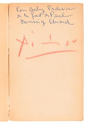 Lot #440 Pablo Picasso and Fernand Leger Signed Book - Poèmes pour tous par Paul Eluard - Image 5