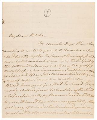 Lot #172 William Wilberforce Autograph Letter Signed on Politics and Abolition: "Plunged up to the chin in slave papers" - Image 2